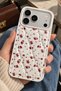حافظة منفوخة مبطنة بنمط مطرز متوافقة مع iPhone 17 Pro Max / 18 Pro Max - 2