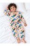 Mixed Printed Baby Boy Pajama Set, Cotton, Winter, 1-5 Years Old - 3