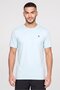 Men Sportswear Fit Short Sleeve Outdoor T-Shirt, Sky Blue