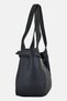 Women Brand Logo Shoulder Bag, Black - 2