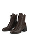 , Women's Genuine Leather Boots 1631022Z7702 Brown - 7