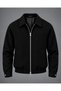 New Now Men's Black Viral Zr Model Kaşe Coat Oversized