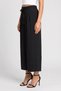 Women Regular Fit Solid Wide Leg Pants, Black - 3
