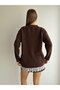 Women's Lace Detailed Soft Sweater - 4