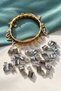 Italian Charm Bracelet Compatible Single Letter Charm - 5