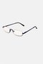Men WR-J1795HS Rectangular Eyeglasses, Blue - 2