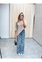 Women's Asymmetrical Cut Knitwear Sweater - 2
