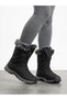 Women's Black Waterproof Orthopedic Non-Slip Sole Warm Daily Boots - 2