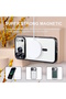 iPhone 18 Pro Max Case with Full Camera Protection, Magsafe Supported, Orange Edge, Transparent Back Cover - 4