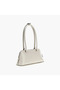 Arnela Plain Double Handle Shoulder Bag with Zipper Closure - 2