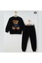 Team Sweatshirt Teddy Bear 95Printed Girls' and Boys' Crew Neck