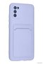 Spt-Gld Newface Galaxy A02S Case Kelvin Silicone with Business Card Holder (195720) - Lilac - 3