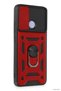 Spt-Gld Newface Redmi 12C Case Pars Silicone with Lens Ring (202754) - Red - 2