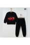 Team Sweatshirt Lightning Mcqueen Figure Printed Girls Boys Crew Neck Sweatshirt