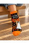 Spooky Ghost and Pumpkin Patterned Socks (36-44) - 3