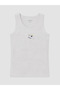 Lcw Kids Gray Crew Neck Boys' Undershirt Set of 2 - 4
