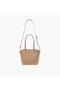 Textured Tote Bag with Detachable Strap - 2