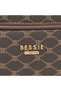 حقيبة كروس بطبعة Monogram مع حزام قابل للتعديل - 5