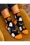 Black Halloween Patterned Socks (36-44) - 2