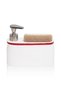 Ceramic Sponge Liquid Soap Dispenser Red Detail 420 m - 2