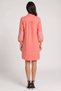 Women Solid Mini Dress, Dark Peach - 4