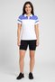 Women Athletic Fit Short Sleeve Outdoor Polo, White - 2