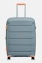 29 Inches Hard Shell Expandable Check In Spinner Luggage, Grey