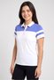 Women Athletic Fit Short Sleeve Outdoor Polo, White