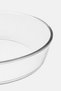 Medium Oval Glass Roaster 3,2 L, Transparent - 3