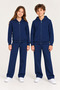 72710-26 Unisex Children's Zippered Hooded Tracksuit Set – Ages 7-11
