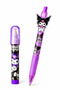 Figured Eraser and Pencil Set Licensed Rocket Shaped School Eraser with 0.7 Tip Versatil Pencil Purple Color - 2