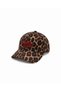 Cocktail Club Red Embroidered Leopard Hat / Concept Leopard Hat Adjustable Cap - 2