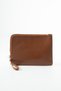 Women's Faux Leather Large Size Clutch Tablet Bag with Removable Wrist Strap - 4