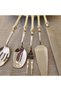 5-Piece Serving Set with Silver Handle - 5
