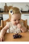 2 Pieces of Hand-Knitted Amigurumi Conceptualized as a Complementary Food Item, Sugar-Coated Grape Hair-Free Baby Clip, Non-Slip Baby Hair Clip, Low-Hair Baby Clip.