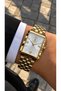 Rym-0003 Men's Wristwatch Vintage Rectangular Case Stylish Design with Calendar