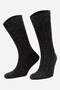 Egyptian Men's Alpaca Wool Winter Double Sock Socks Beige-Brown - 3