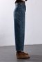 Blue Double Stitched Barrel Jean 545 - 6