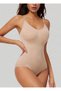 S&W Sweet Women Seamless Bodysuit Corset with Snap Fasteners, Size 2, Slimming and Firming with Push up Effect for the Abdomen