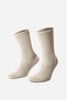 Egyptian Women's Cashmere 2 Pair Socks Black/Beige - 4