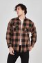 Marchè Bien Men's Lumberjack Shirt - Brown - 7