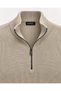 Huffa Men's Stand Collar Half Zipper Knitwear Sweater 7781 - 3