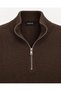Huffa Men's Stand Collar Half Zipper Knitwear Sweater 7781 - 3