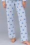 Marchè Bien Women's Shirt Collar Patterned Double Yellow Pajama Set 4795 - 5