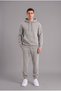 Men's Stone Tracksuit Set 3-Strap Soft Fabric with Side Pockets