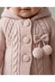 100% Knitwear Baby Girl Sports Cardigan - 2