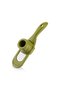 Mini Garlic Grater with Sliding Protector Ginger Chocolate Grater with Stainless Blade Green - 5