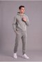 Men's Stone Tracksuit Set 3-Strap Soft Fabric with Side Pockets - 2