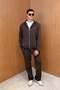 Men's Double Face Basic Hooded Set in Brown Color