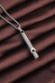 Emergency Whistle 316L Steel Non Tarnishing High Decibel Necklace Unisex - 5